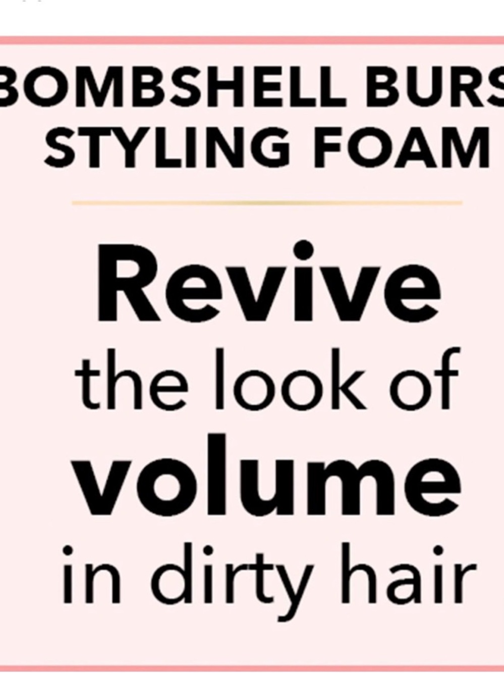 Nakery Bombshell Burst Hair Foam - Picture 9 of 12